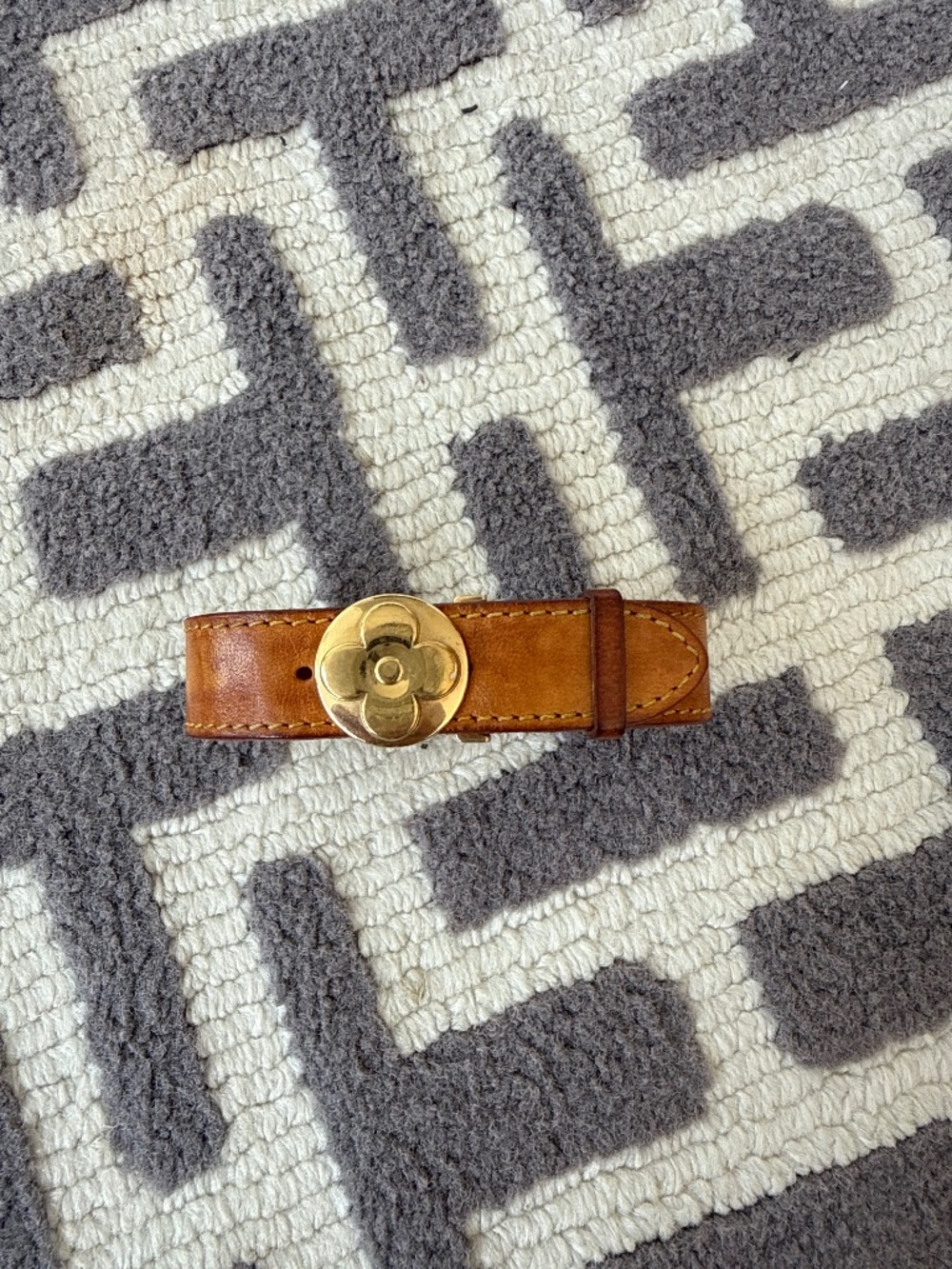 Louis Vuitton Leather bracelet